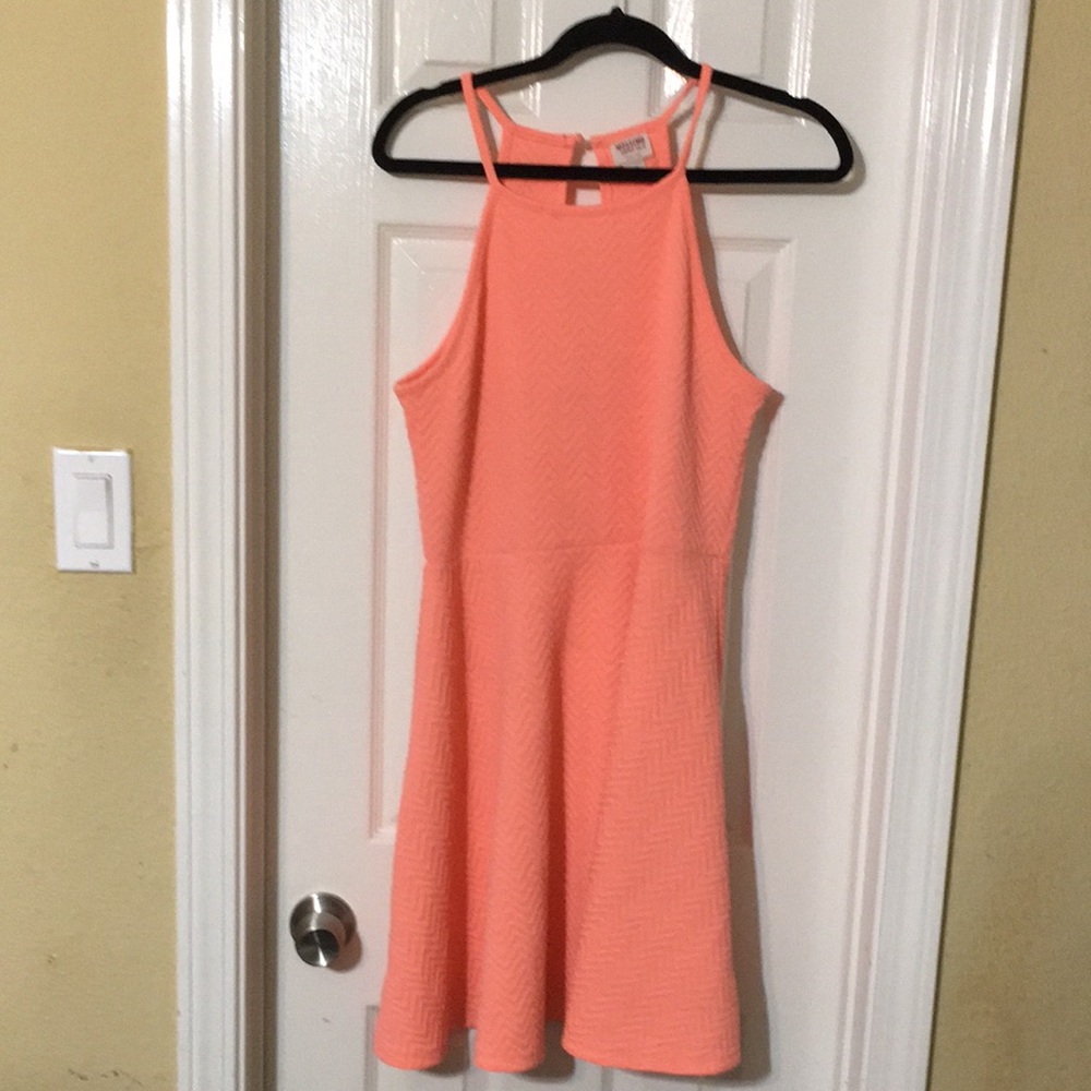 X/L peach colored Massimo sundress .